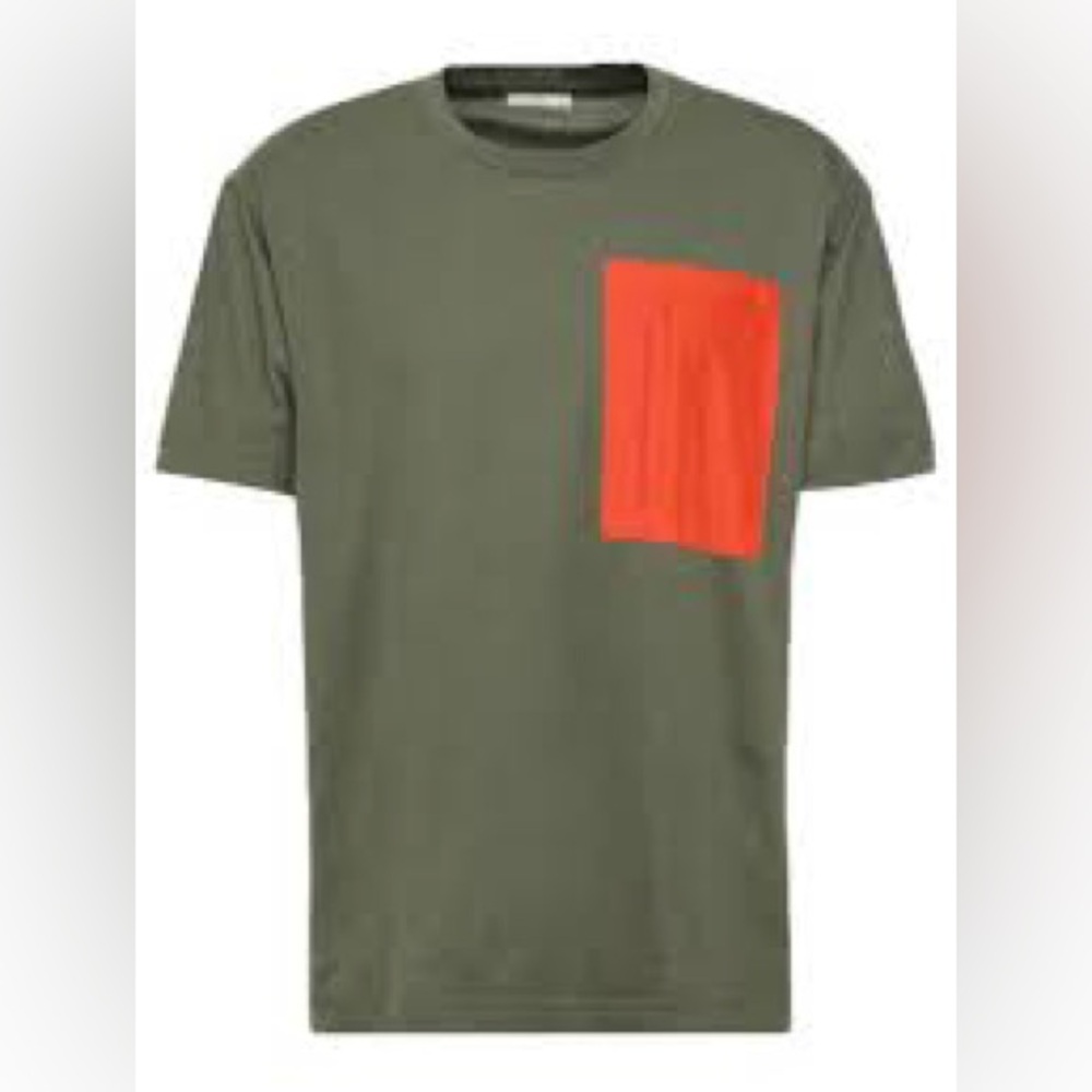 MINIMUM Zipper Pocket Cotton T-Shirt for Men